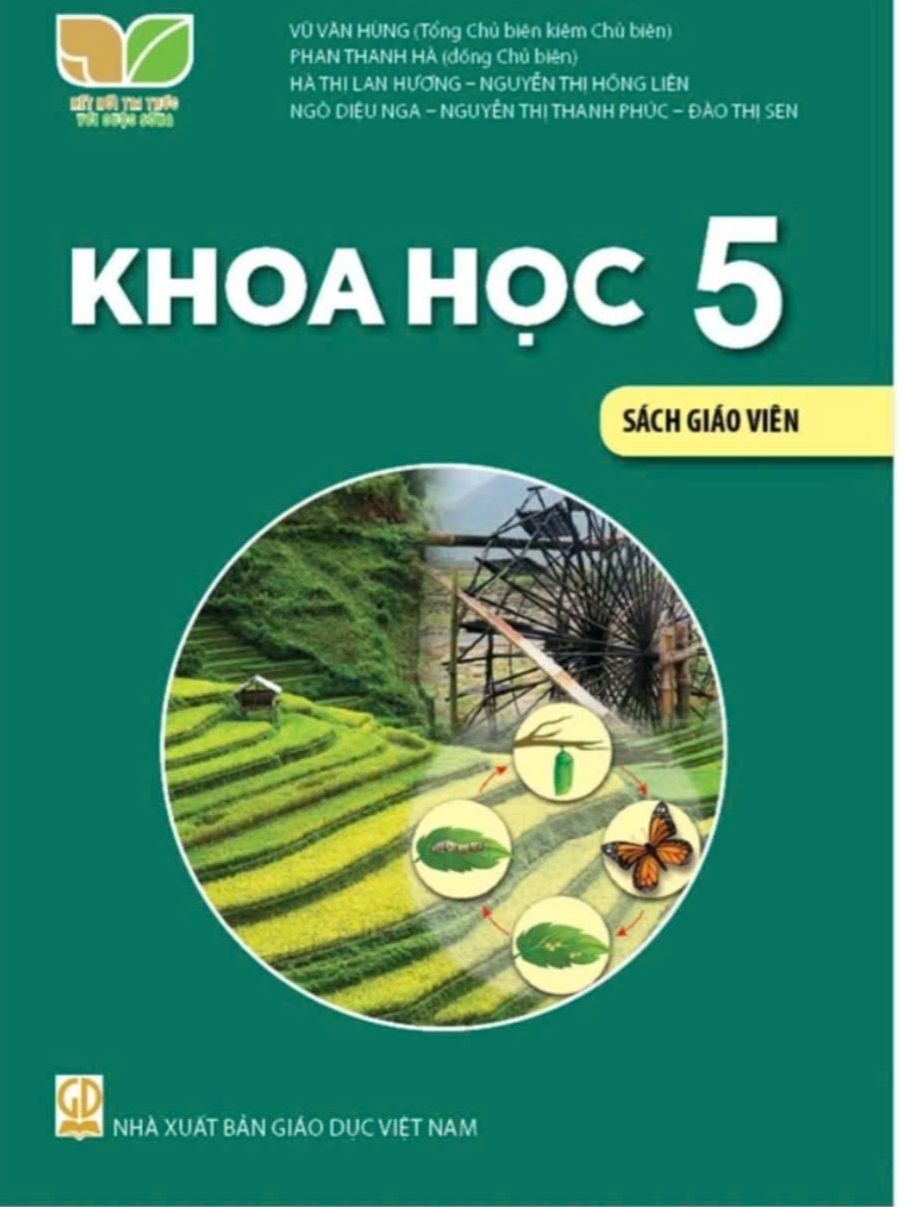 Khoa học 5: Sách giáo viên Kết nối tri thức